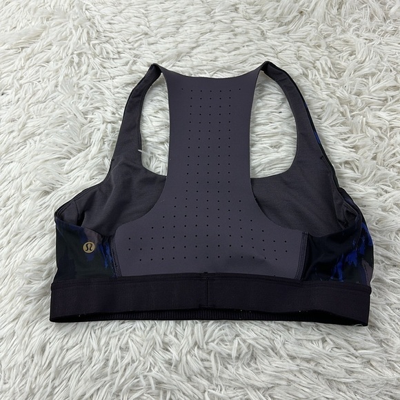 Lululemon Take The Moment Bra *Print Washed Camo Small Dark Indigo Multi - Picture 2 of 6